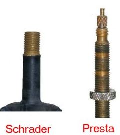 mountain bike valve types